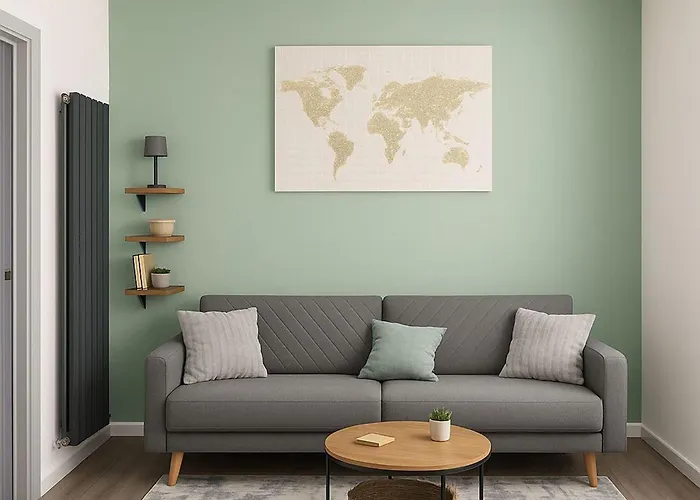 דירה 2 Bed Flat - Sleeps 5 - Parking - Wifi