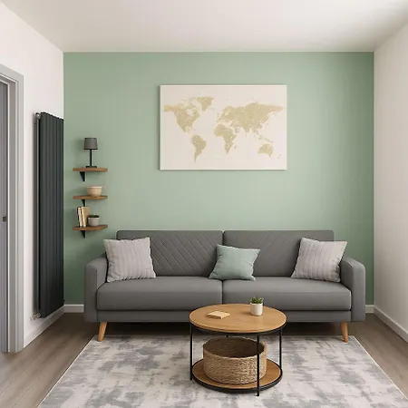 Apartment 2 Bed Flat - Sleeps 5 - Parking - Wifi